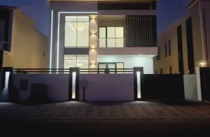 Outdoor House image for: Villa - 5 Bedrooms for rent in Jasmine Towers - Garden City - Ajman, Image 1