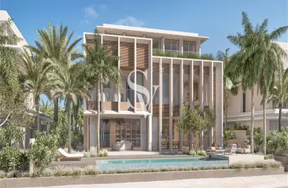 Outdoor House image for: Villa - 6 Bedrooms for sale in The Cove - Palm Jebel Ali - Dubai, Image 1
