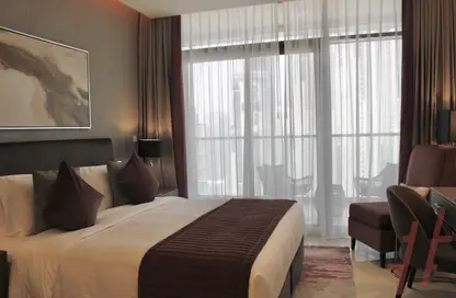 النزل و الشقق الفندقية - 1 حمام للايجار في آيكن سيتي - الخليج التجاري - دبي