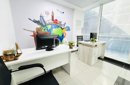 Office Space - Studio - 1 Bathroom for rent in Business Atrium Building - Oud Metha - Bur Dubai - Dubai