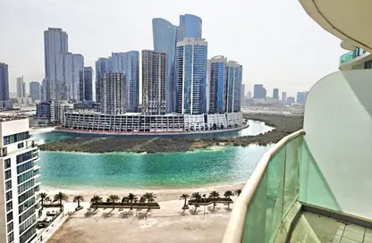 Apartment - 1 Bedroom - 2 Bathrooms for rent in Beach Towers - Shams Abu Dhabi - Al Reem Island - Abu Dhabi