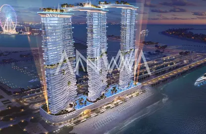 Apartment - 2 Bedrooms - 2 Bathrooms for sale in Tower C - Damac Bay - Dubai Harbour - Dubai
