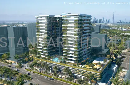Apartment - 2 Bedrooms - 3 Bathrooms for sale in Forest City Tower - Majan - Dubai Land - Dubai