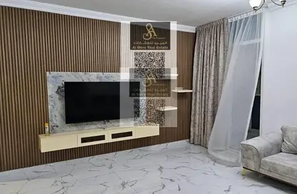 Apartment - 3 Bedrooms - 3 Bathrooms for rent in Oasis Tower - Al Rashidiya 1 - Al Rashidiya - Ajman