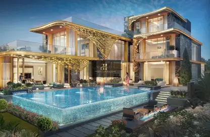 Pool image for: Villa - 5 Bedrooms - 6 Bathrooms for sale in Damac Gems Estates 1 - Damac Gems Estates - DAMAC Hills - Dubai, Image 1