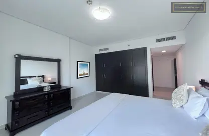 صورة لـ غرفة- غرفة النوم شقة - 2 غرف نوم - 3 حمامات للايجار في رويال أوشيانيك - أوشياتيك - دبي مارينا - دبي ، صورة رقم 1