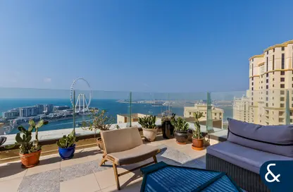 Apartment - 2 Bedrooms - 4 Bathrooms for sale in Shams 1 - Shams - Jumeirah Beach Residence - Dubai