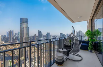 Apartment - 3 Bedrooms - 4 Bathrooms for rent in Boulevard Crescent Tower 1 - BLVD Crescent - Downtown Dubai - Dubai