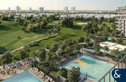 Apartment - 3 Bedrooms - 4 Bathrooms for sale in Golf Point - EMAAR South - Dubai South (Dubai World Central) - Dubai