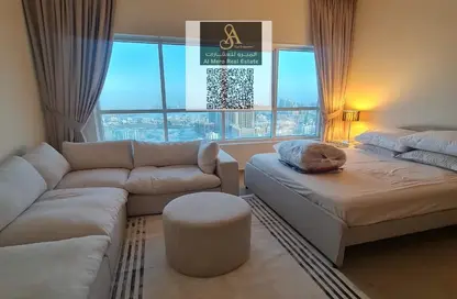 Apartment - 3 Bedrooms - 3 Bathrooms for rent in Ajman Corniche Residences - Ajman Corniche Road - Ajman
