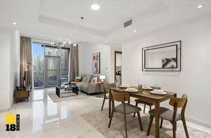 شقة - غرفة نوم - 2 حمامات للبيع في برج نورا - مدينة الحبتور - الخليج التجاري - دبي