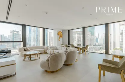 Apartment - 3 Bedrooms - 5 Bathrooms for rent in Residence 110 - Business Bay - Dubai