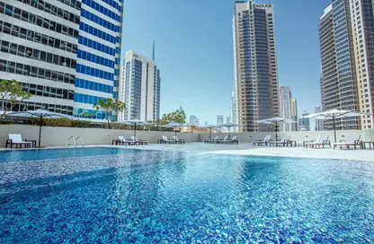 شقة - 1 حمام للايجار في ماركيز سكوير تاور - الخليج التجاري - دبي