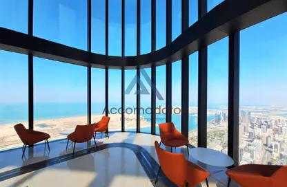 Apartment - 3 Bedrooms - 4 Bathrooms for rent in Burj Mohammed Bin Rashid at WTC - Corniche Road - Abu Dhabi