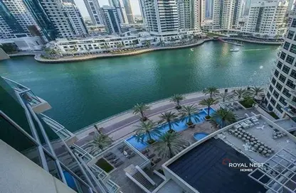Apartment - 1 Bedroom - 1 Bathroom for rent in Sanibel Tower - Park Island - Dubai Marina - Dubai