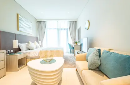 Apartment - Studio - 1 Bathroom for rent in Seven Palm - Palm Jumeirah - Dubai