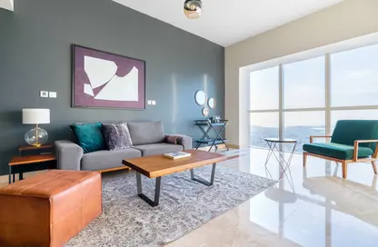 شقة - 2 غرف نوم - 2 حمامات للايجار في برج سما - شارع الشيخ زايد - دبي