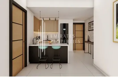 Kitchen image for: Apartment - 2 Bedrooms - 3 Bathrooms for sale in Garden Residences - Emirates City - Ajman, Image 1