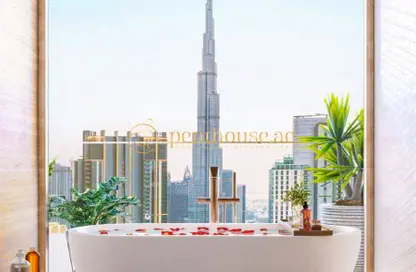شقة - غرفة نوم - 1 حمام للبيع في اكسكوزيت ليفينج ريزيدنسز - برج خليفة - دبي وسط المدينة - دبي