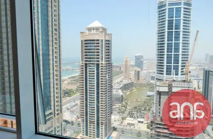 شقة - غرفة نوم - 2 حمامات للايجار في برج ماج 218 - دبي مارينا - دبي