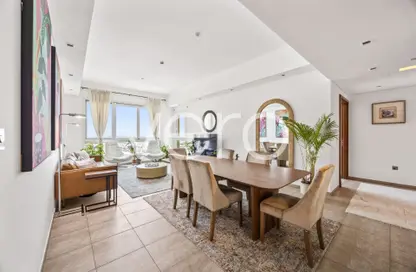 Apartment - 3 Bedrooms - 5 Bathrooms for rent in Marina Residences 3 - Marina Residences - Palm Jumeirah - Dubai