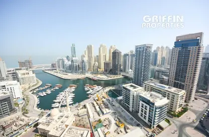 شقة - غرفة نوم - 2 حمامات للايجار في برج إسكان - دبي مارينا - دبي