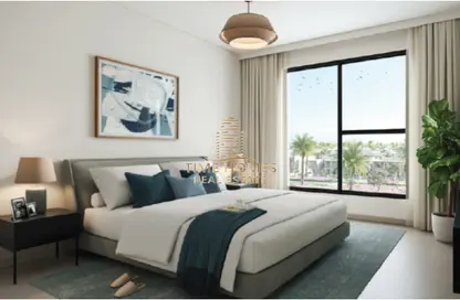 صورة لـ غرفة- غرفة النوم شقة - 2 غرف نوم - 3 حمامات للبيع في جروف - تاون سكوير - دبي ، صورة رقم 1