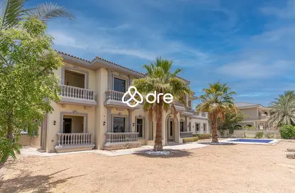 Villa - 5 Bedrooms - 6 Bathrooms for rent in Garden Homes Frond E - Garden Homes - Palm Jumeirah - Dubai