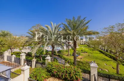 Garden image for: Townhouse - 3 Bedrooms - 4 Bathrooms for rent in Bayti Townhouses - Al Hamra Village - Ras Al Khaimah, Image 1