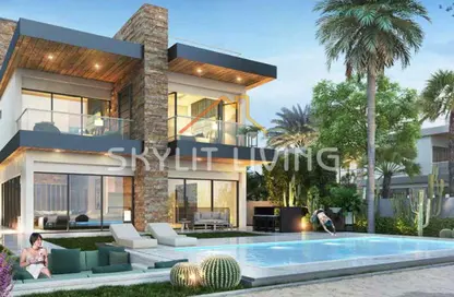 Townhouse - 5 Bedrooms - 4 Bathrooms for sale in Costa Brava at DAMAC Lagoons - Damac Lagoons - Dubai