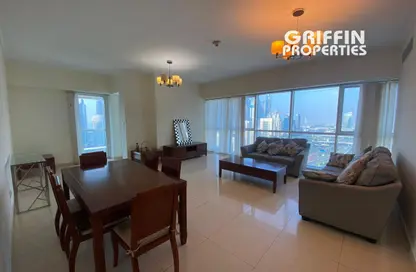 Apartment - 2 Bedrooms - 3 Bathrooms for rent in Saba Towers - JLT Cluster Q - Jumeirah Lake Towers - Dubai