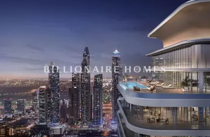 Apartment - 2 Bedrooms - 2 Bathrooms for sale in Seapoint - EMAAR Beachfront - Dubai Harbour - Dubai