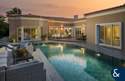 Villa - 4 Bedrooms - 4 Bathrooms for rent in Bungalow Area - Green Community - Dubai Investment Park (DIP) - Dubai