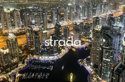 Apartment - 2 Bedrooms - 3 Bathrooms for rent in Damac Heights - Dubai Marina - Dubai