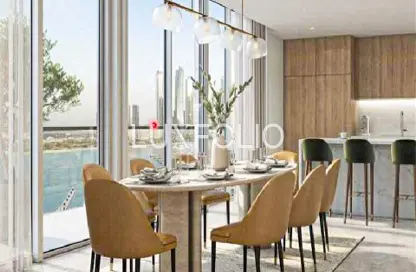 Apartment - 1 Bedroom - 1 Bathroom for sale in Beachgate by Address - EMAAR Beachfront - Dubai Harbour - Dubai