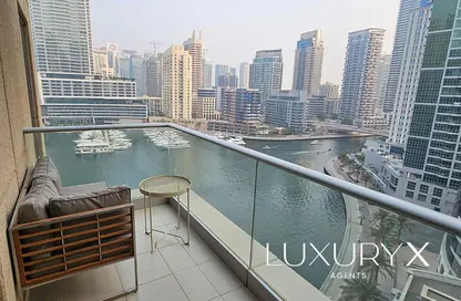 Apartment - 2 Bedrooms - 2 Bathrooms for rent in Aurora Tower - Marina Promenade - Dubai Marina - Dubai