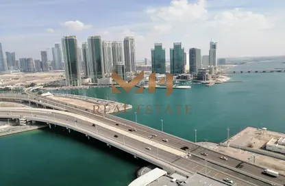 Apartment - 3 Bedrooms - 4 Bathrooms for rent in Water Front Tower B - Waterfront Residential Towers - Tourist Club Area - Abu Dhabi