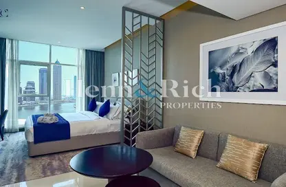 Apartment - Studio - 1 Bathroom for sale in PRIVE BY DAMAC (A) - DAMAC Maison Privé - Business Bay - Dubai
