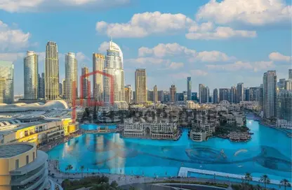 شقة - غرفة نوم - 2 حمامات للبيع في برج خليفة - برج خليفة - دبي وسط المدينة - دبي