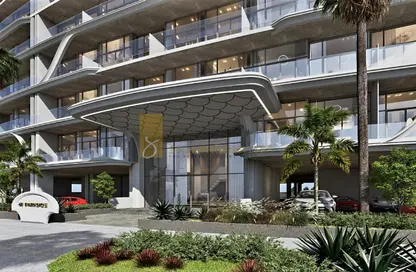 Outdoor Building image for: Apartment - 3 Bedrooms - 3 Bathrooms for sale in 48 Parkside - Arjan - Dubai, Image 1