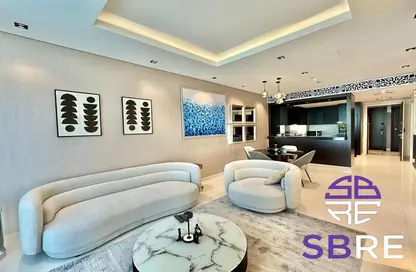 Apartment - 1 Bedroom - 2 Bathrooms for rent in Damac Maison The Distinction - Downtown Dubai - Dubai