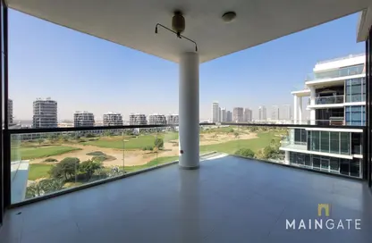 Terrace image for: Apartment - 3 Bedrooms - 2 Bathrooms for rent in Golf Panorama A - Golf Panorama - DAMAC Hills - Dubai, Image 1