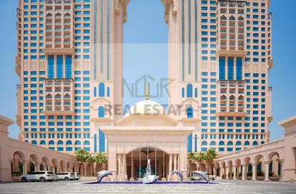 Outdoor Building image for: Apartment - 1 Bedroom - 2 Bathrooms for rent in Fairmont Marina Residences - The Marina - Abu Dhabi, Image 1