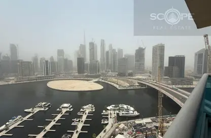 شقة - غرفة نوم - 2 حمامات للايجار في ريزيدنس بزنس سنترال - الخليج التجاري - دبي