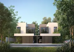 Outdoor House image for: Villa - 4 Bedrooms - 5 Bathrooms for sale in Sequoia - Masaar - Tilal City - Sharjah, Image 1