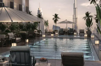 Apartment - Studio - 1 Bathroom for sale in Hyde Walk - Jumeirah Garden City - Al Satwa - Dubai