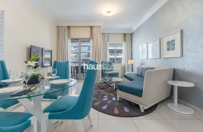 Apartment - 1 Bedroom - 2 Bathrooms for rent in Damac Maison Mall Street - Downtown Dubai - Dubai