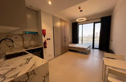 Apartment - Studio - 1 Bathroom for rent in Amal Tower - Dubai Sports City - Dubai