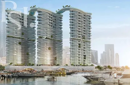 شقة - غرفة نوم - 2 حمامات للبيع في بناية ايه - داماك باي - دبي هاربور - دبي