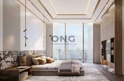 صورة لـ غرفة المعيشة شقة - 2 غرف نوم - 3 حمامات للبيع في سانت ريجيس ريزيدنس - برج خليفة - دبي وسط المدينة - دبي ، صورة رقم 1